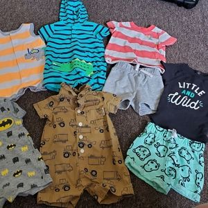Baby boy size 0 to 3 months outfits